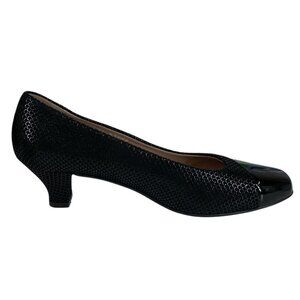Beautifeel Heels Womens US 5.5 EURO 36 Black Snakeskin Patent  Leather Comfort
